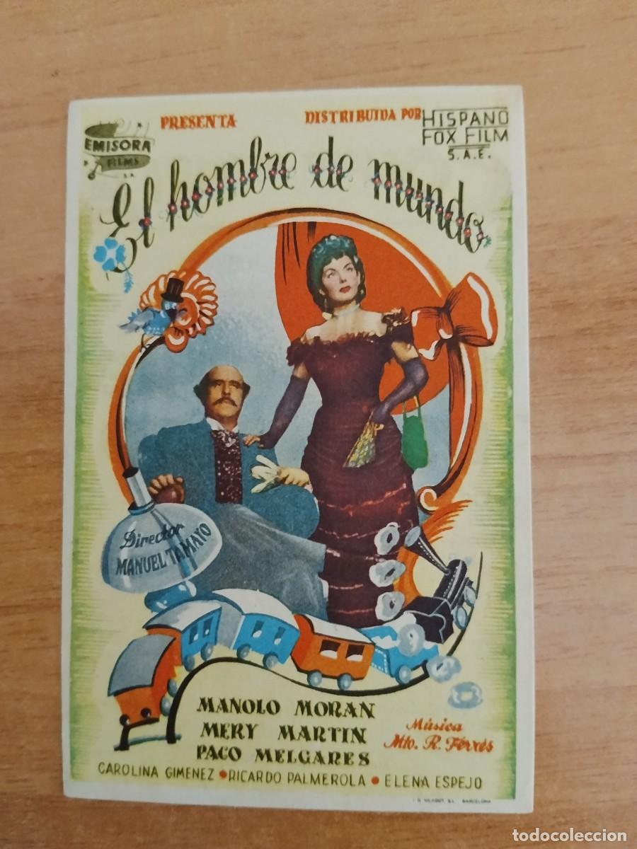 Cine: ROSA-PROGRAMA DE LA PELICULA--EL HOMBRE DE MUNDO CT