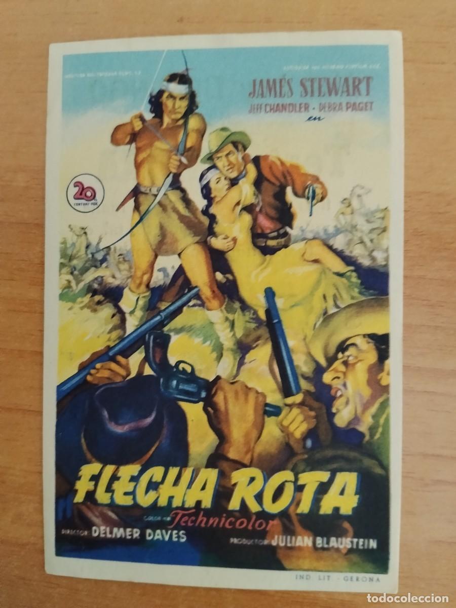 Cine: ROSA-PROGRAMA DE LA PELICULA--FLECHA ROTA CT
