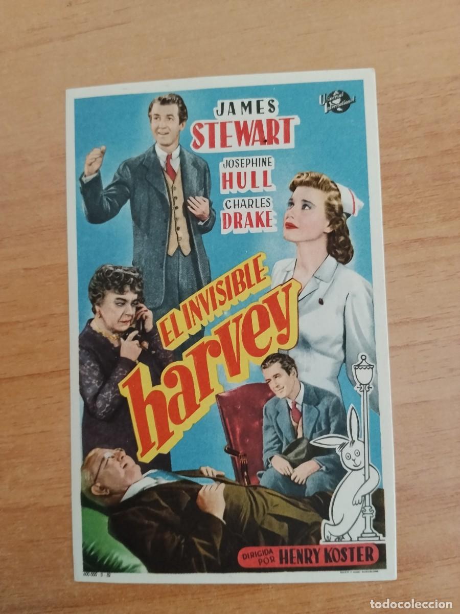 Cine: ROSA-PROGRAMA DE LA PELICULA--EL INVISIBLE HARVEY - Foto 1