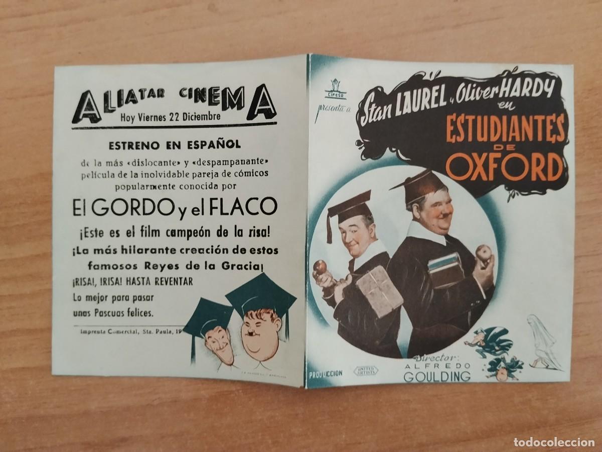 Cine: ROSA-PROGRAMA DE LA PELICULA--ESTUDIANTES DE OXFORD CT