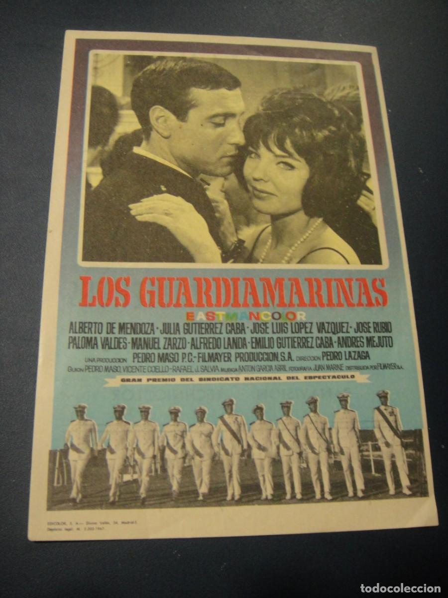 Cine: los guardiamarinas , publicidad cine diamante