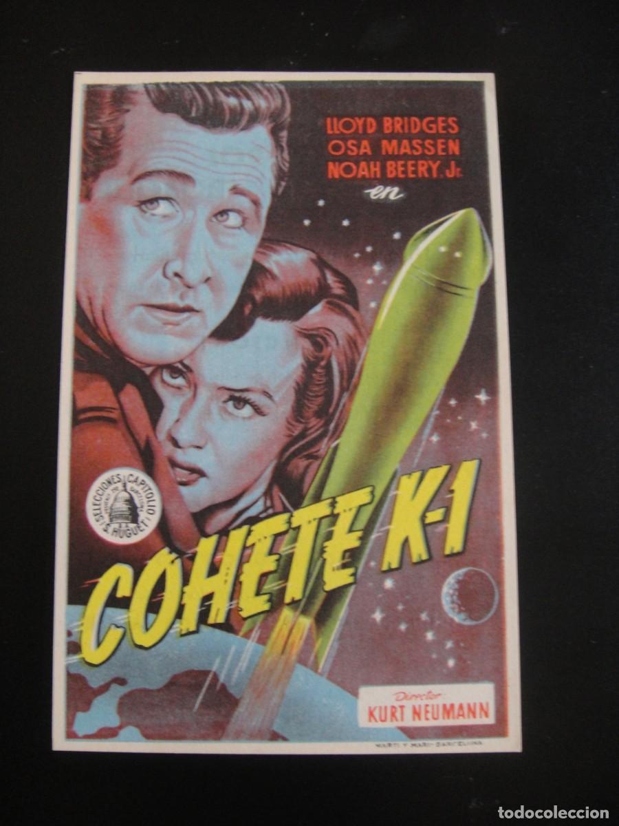 Cine: cohete k-1 - folleto de mano , cine capitol , metropol