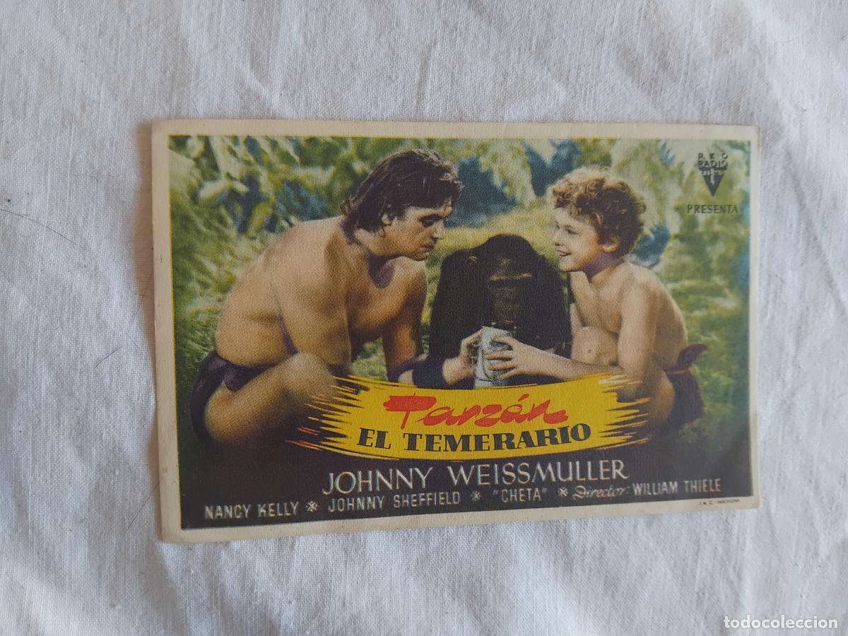 Cine: PROGRAMA DE CINE TARZAN EL TEMERARIO. CANIGO CATALU&Ntilde;A. - Foto 1