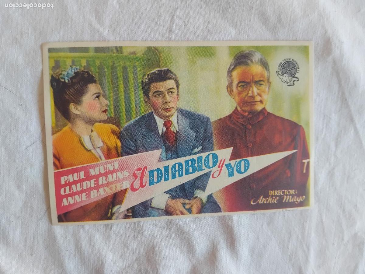Cine: PROGRAMA DE CINE EL DIABLO Y YO. CINE ARANDA. - Foto 1