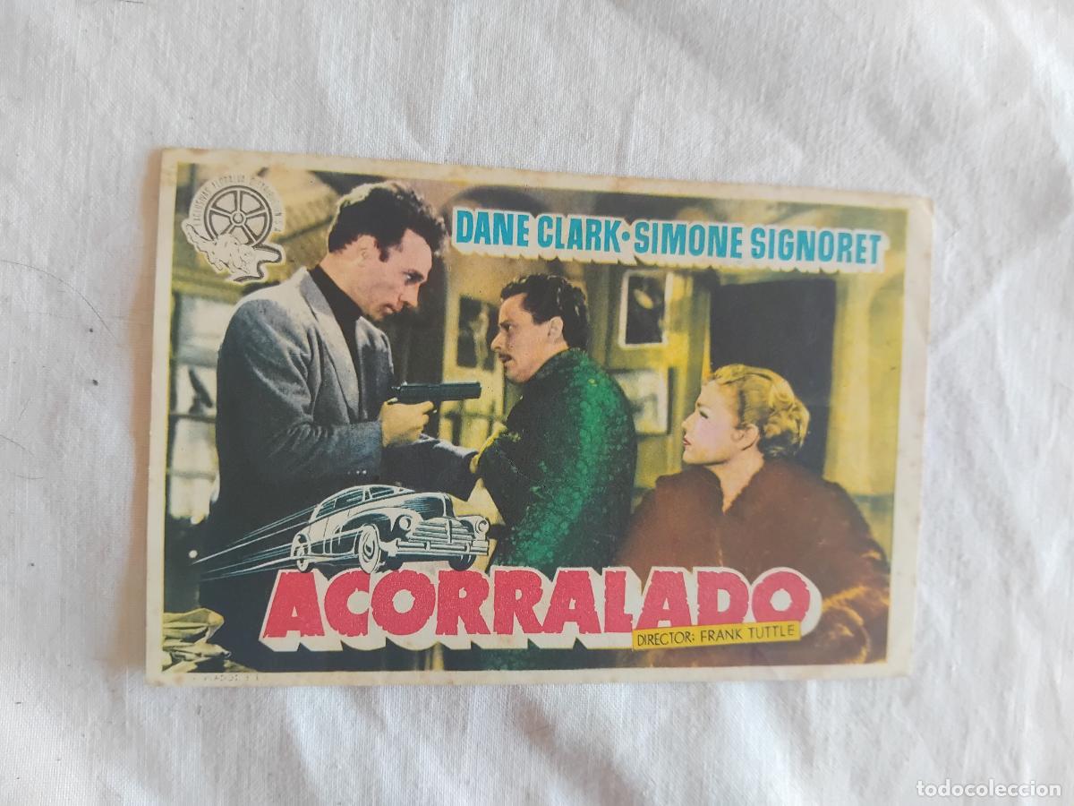 Cine: PROGRAMA DE CINE ACORRALADO. 1952. SALA MERCED Y LA ESPERANZA. - Foto 1