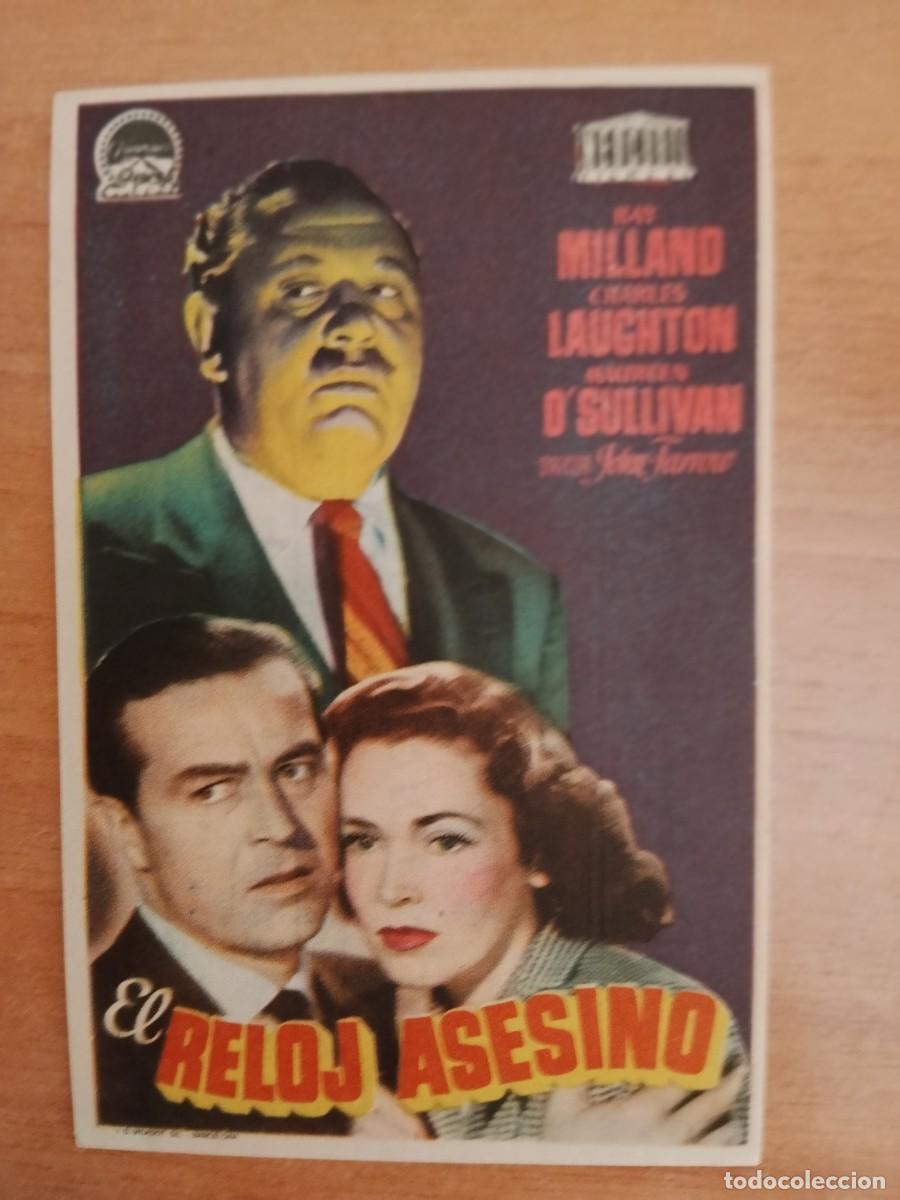  Flyers Publicitaires de films Anciens: ROSA-PROGRAMA DE LA PELICULA---EL RELOJ ASESINO CT