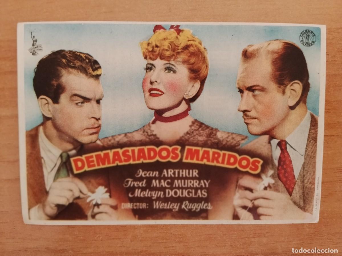  Flyers Publicitaires de films Anciens: ROSA-PROGRAMA DE LA PELICULA---DEMASIADOS MARIDOS CT