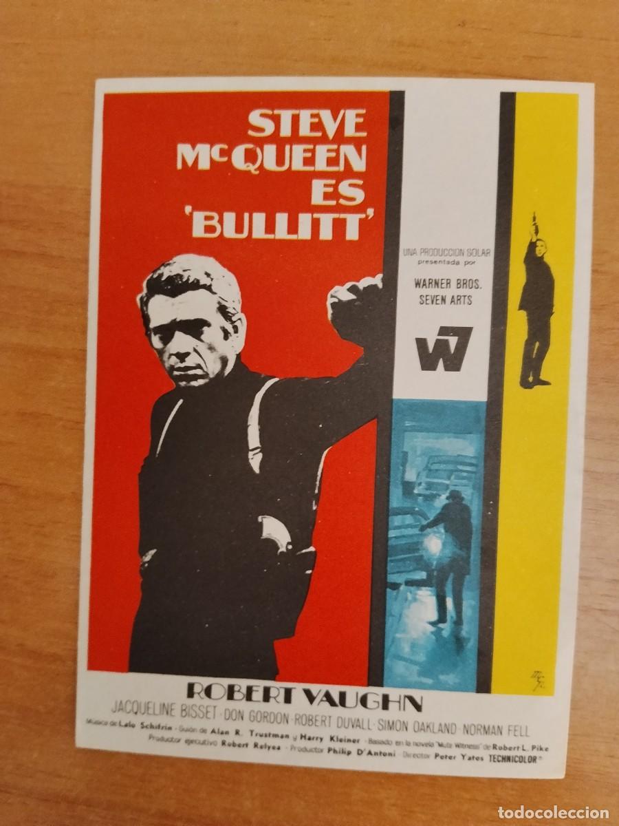  Flyers Publicitaires de films Anciens: ROSA-PROGRAMA DE LA PELICULA---BULLITI