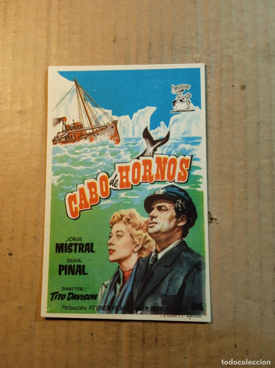 Folhetos de m&atilde;o de filmes antigos de cinema: FOLLETO DE MANO SIN PUBLICIDAD CABO DE HORNOS