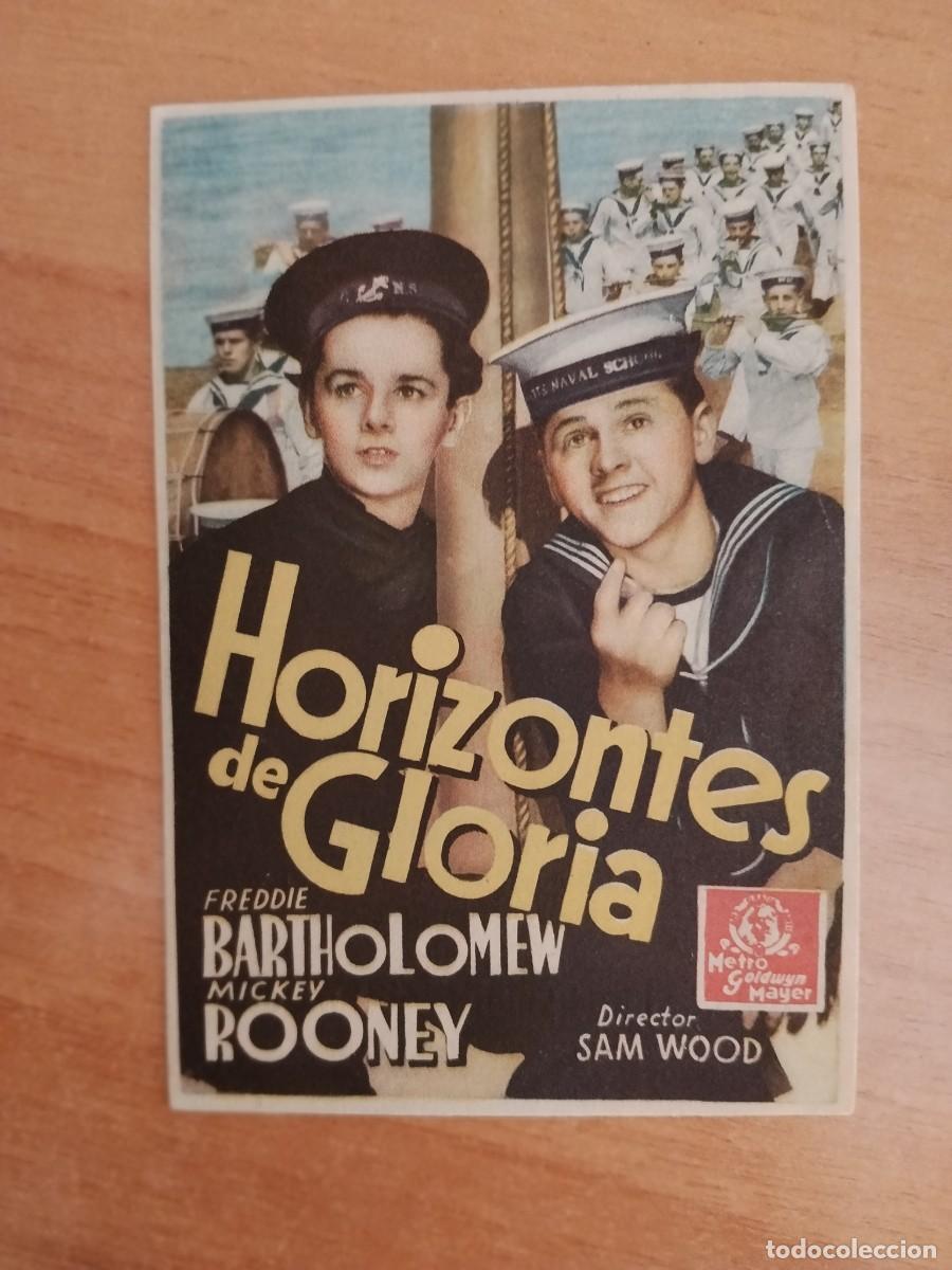 Flyers Publicitaires de films Anciens: ROSA-PROGRAMA DE LA PELICULA---HORIZONTES DE GLORIA ct