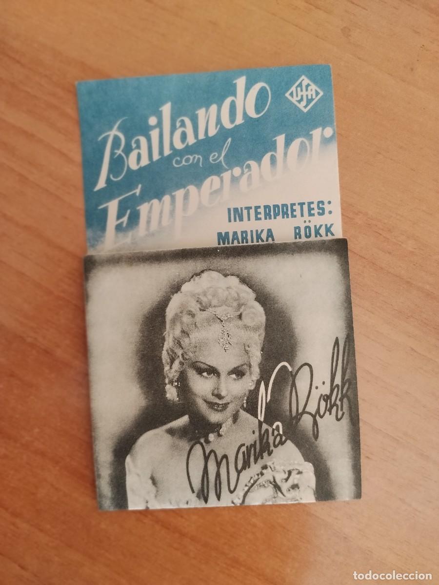  Flyers Publicitaires de films Anciens: ROSA-PROGRAMA DE LA PELICULA---BAILANDO CON EL EMPERADOR