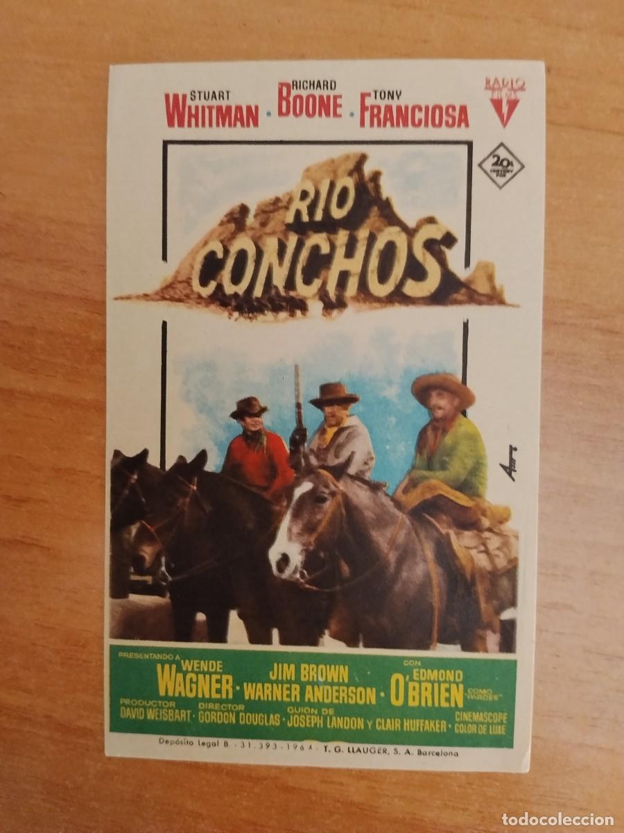 Cine: ROSA-PROGRAMA DE LA PELICULA---RIO CONCHOS