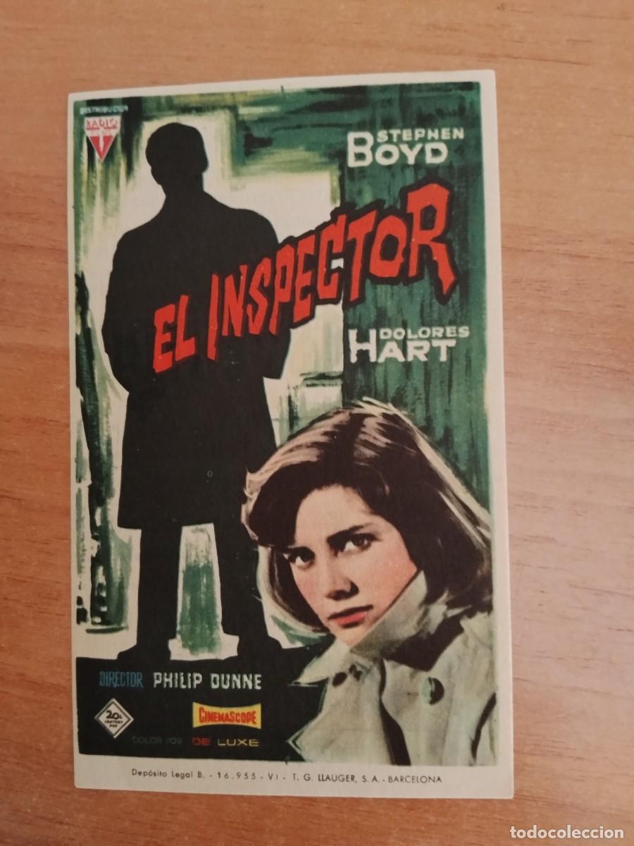 Cine: ROSA-PROGRAMA DE LA PELICULA---EL INSPECTOR ct