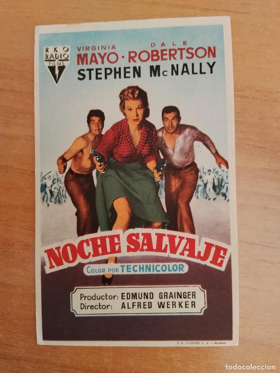 Cine: ROSA-PROGRAMA DE LA PELICULA---NOCHE SALVAJE