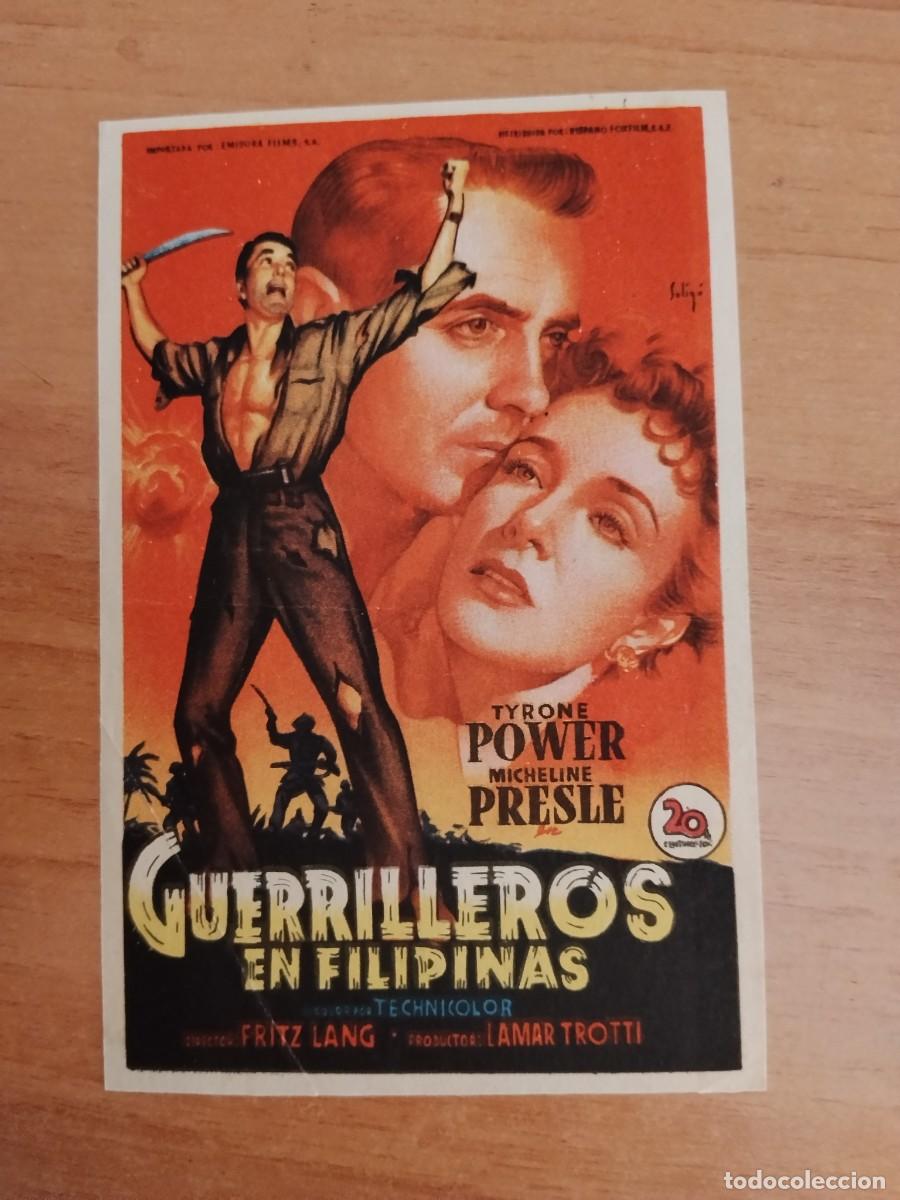Cine: ROSA-PROGRAMA DE LA PELICULA---GUERRILLEROS EN FILIPINAS ct