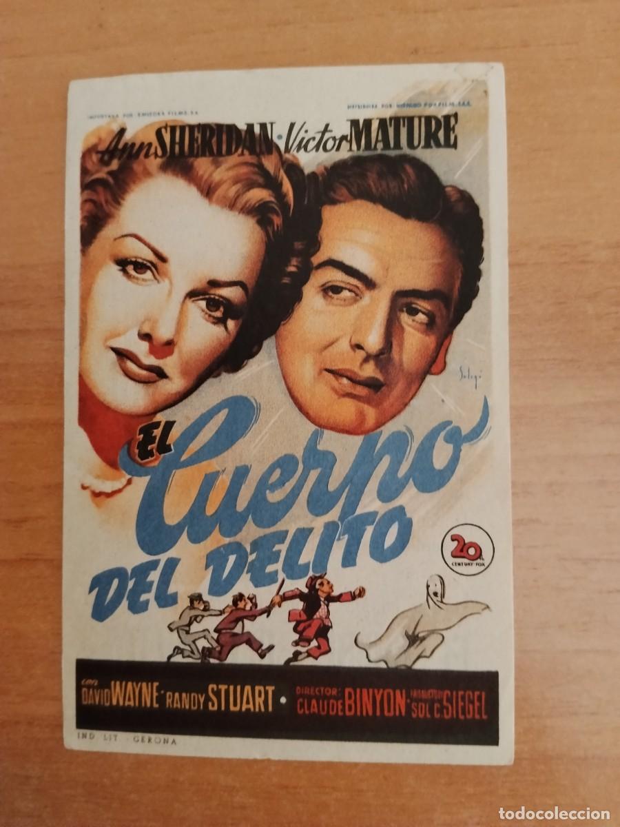 Cine: ROSA-PROGRAMA DE LA PELICULA---CUERPO DEL DELITO ct - Foto 1