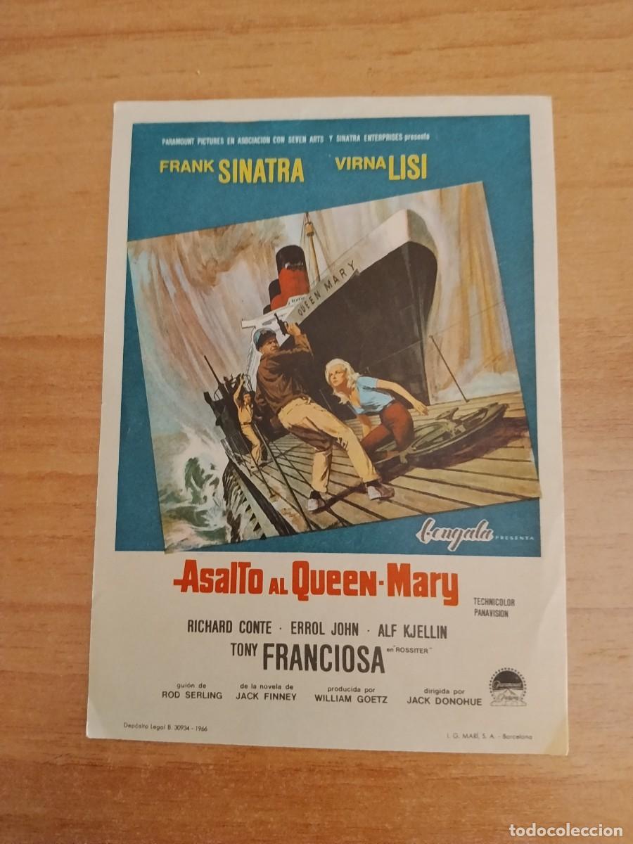 Cine: ROSA-PROGRAMA DE LA PELICULA---ASALTO AL QUEEN MARY