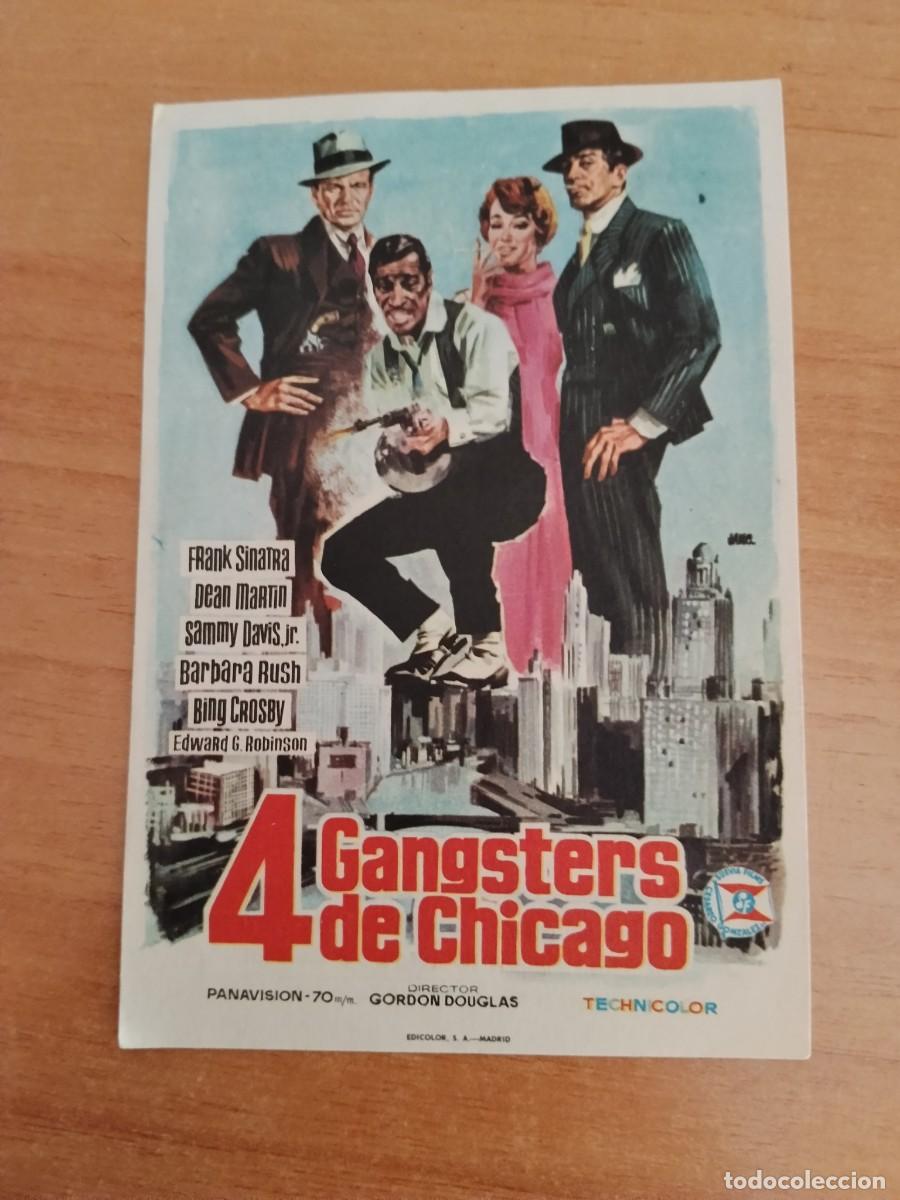 Cine: ROSA-PROGRAMA DE LA PELICULA--4 GANGSTER DE CHICAGO ct