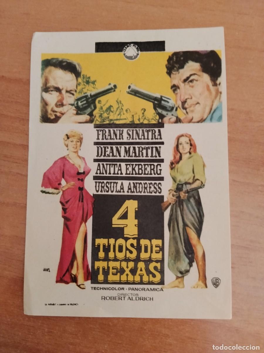 Cine: ROSA-PROGRAMA DE LA PELICULA--4 TIOS DE TEXAS