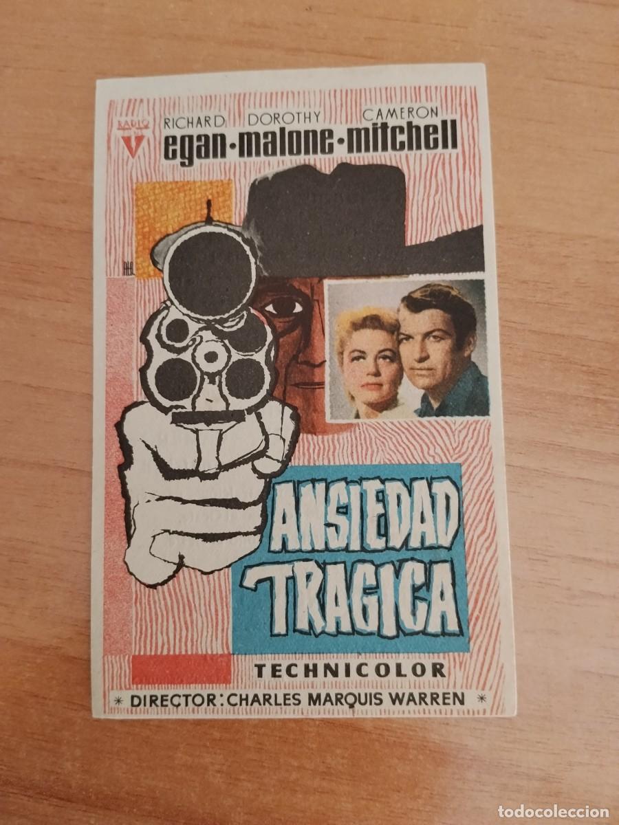 Cine: ROSA-PROGRAMA DE LA PELICULA---ANSIEDAD TRAGICA ct