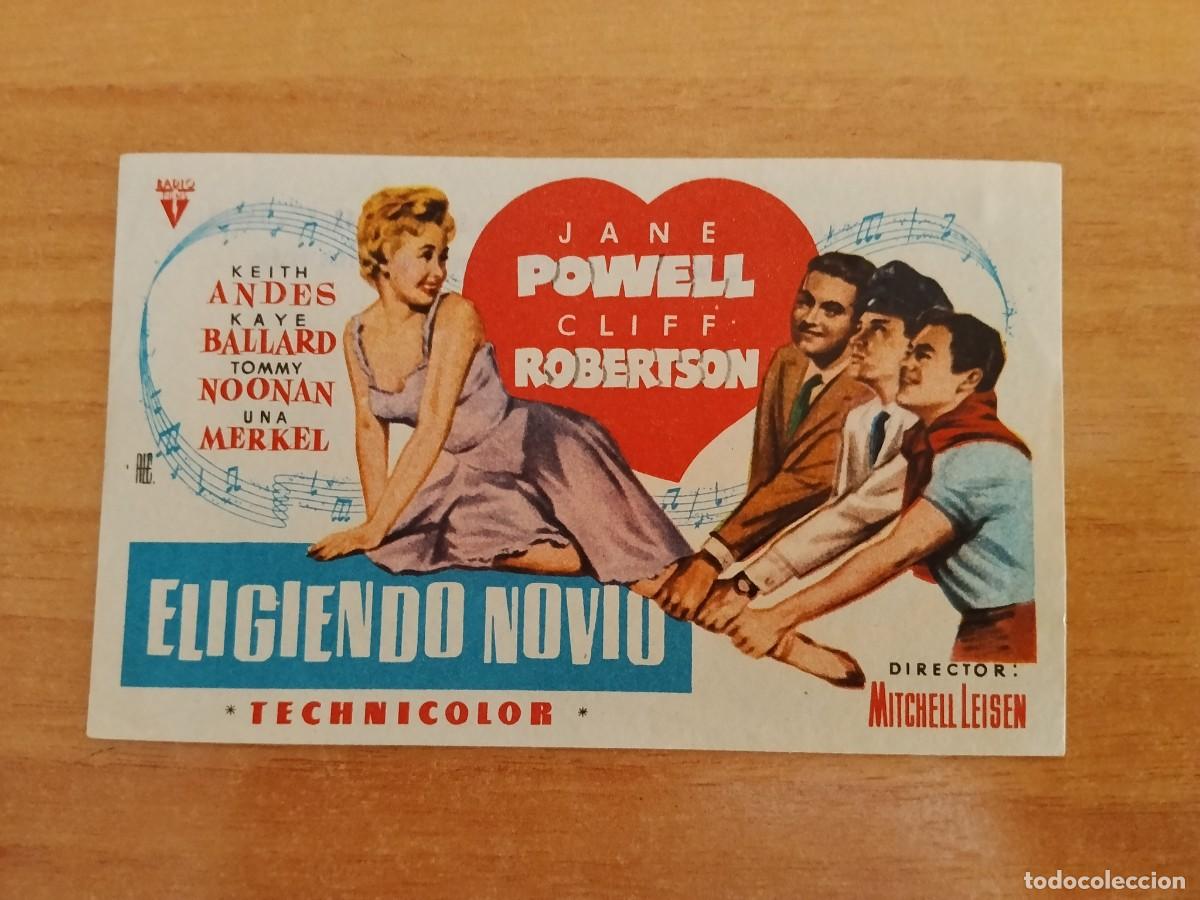 Cine: ROSA-PROGRAMA DE LA PELICULA---ELIGIENDO NOVIO