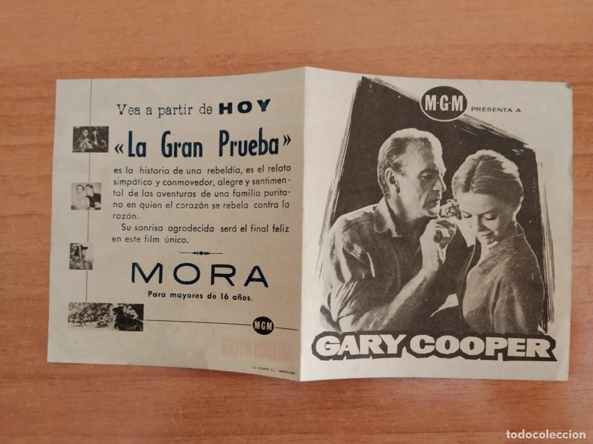 Cine: ROSA-PROGRAMA DE LA PELICULA---LA GRAN PRUEBA ct