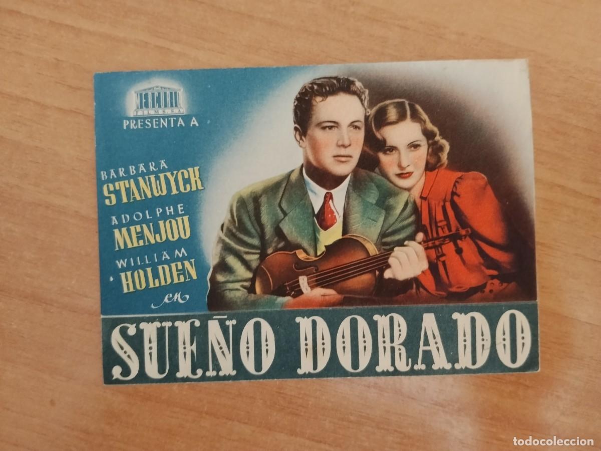 Cine: ROSA-PROGRAMA DE LA PELICULA---SUE&Ntilde;O DORADO ct