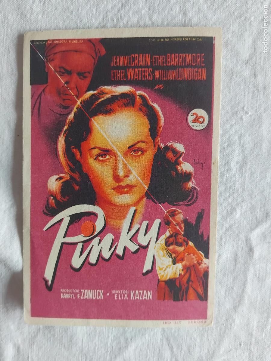 Cine: PROGRAMA DE CINE PINKY. LE PARIS 1951. - Foto 1