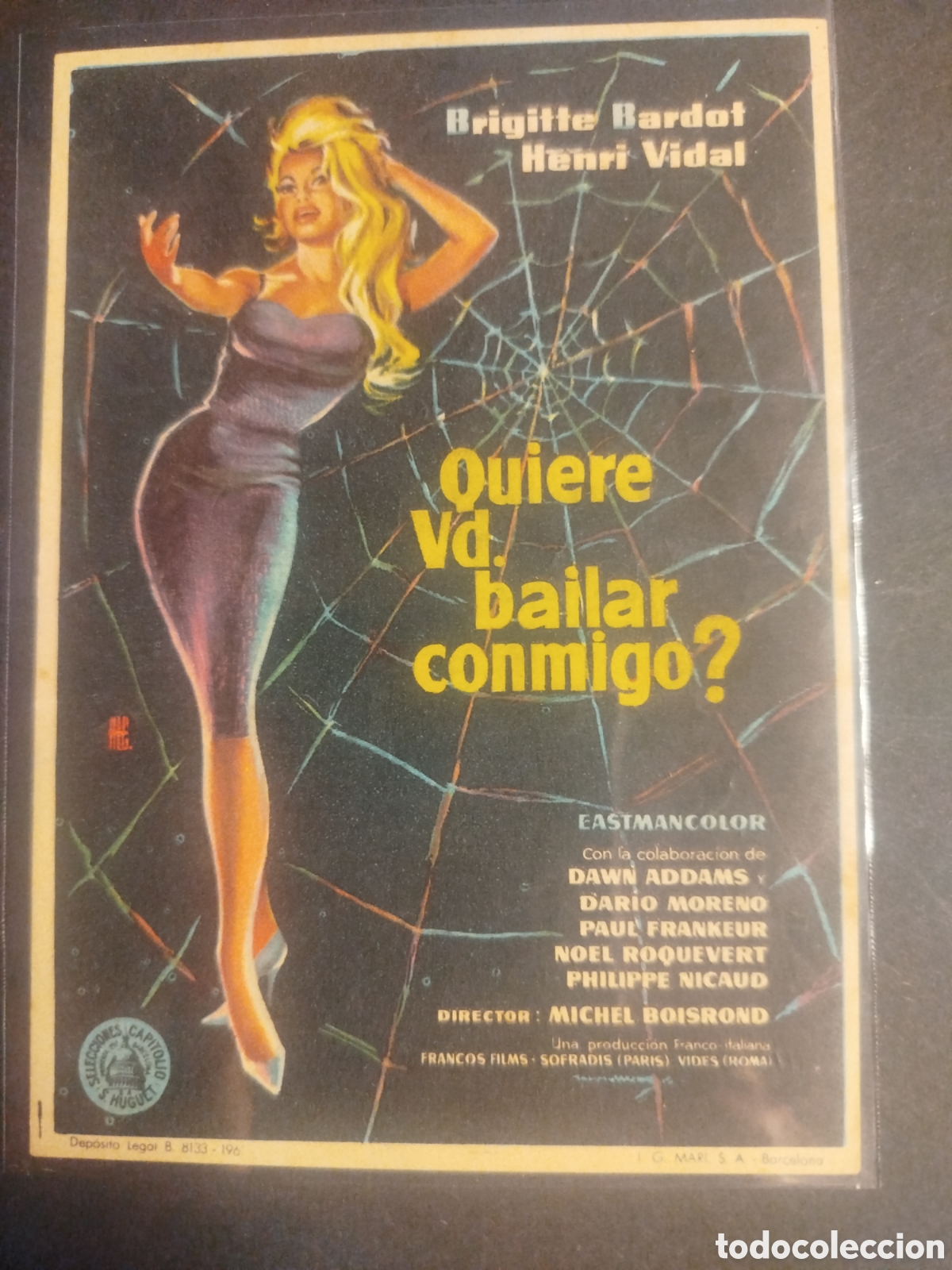 Cine: QUIERE UD. BAILAR CONMIGO? C/PUBLICIDAD