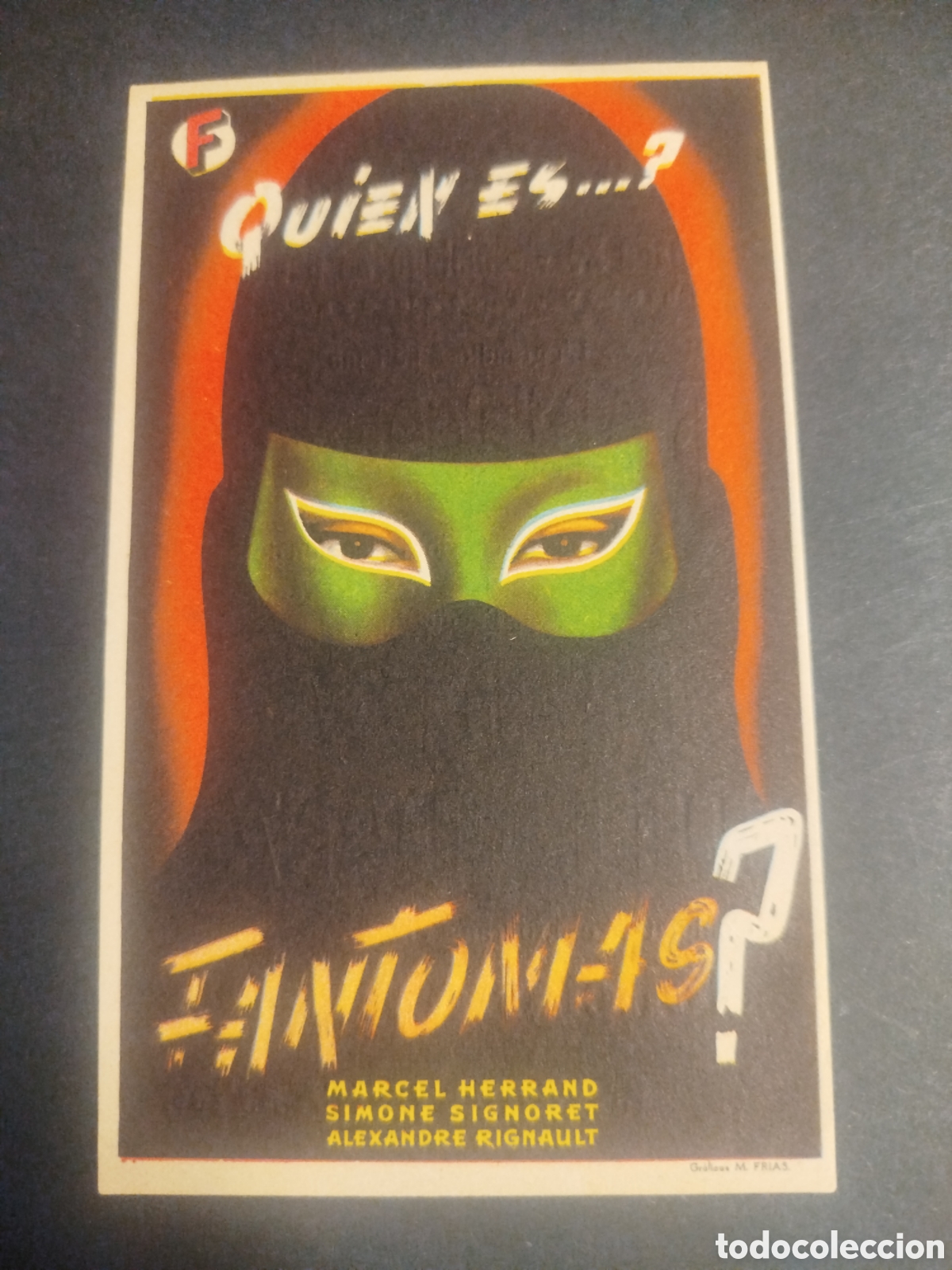 Cine: QUI&Eacute;N ES? ES FANTOMAS? C/PUBLICIDAD
