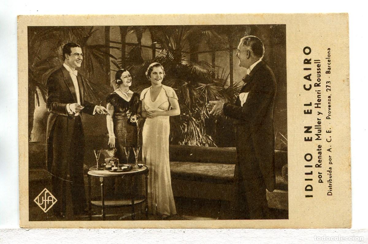Cine: IDILIO EN EL CAIRO, con Renate Muller. - Foto 1