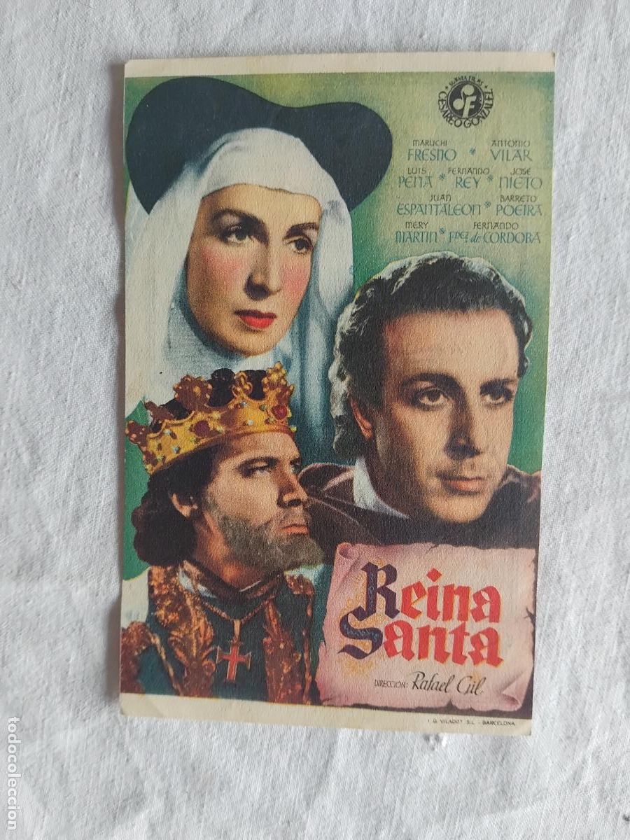 Cine: PROGRAMA DE CINE REINA SANTA. TEATRO CINE AVENIDA. 1947.