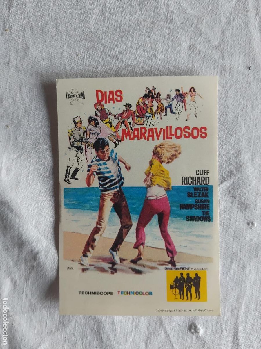 Cine: PROGRAMA DE CINE DIAS MARAVILLOSOS CLIFF RICHARD. - Foto 1