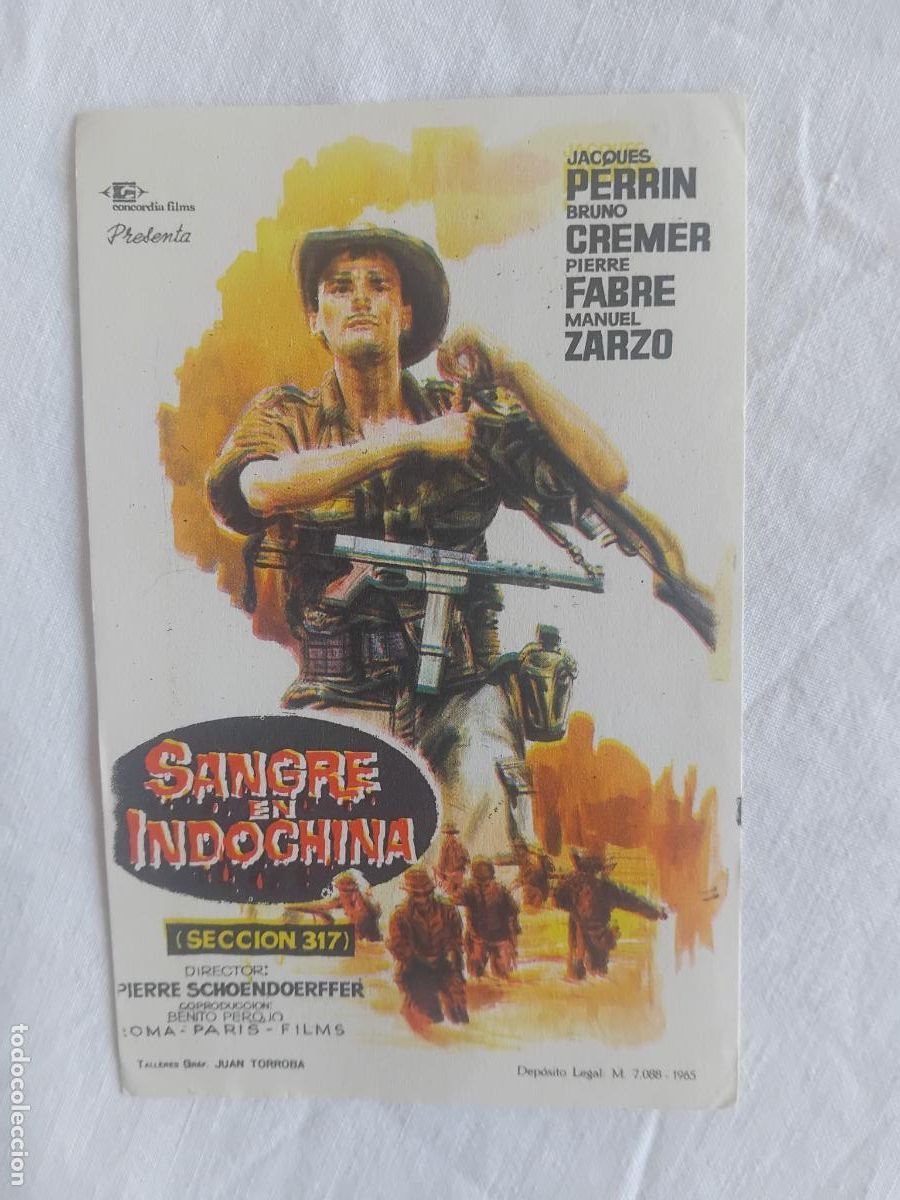 Cine: PROGRAMA DE CINE SANGRE EN INDOCHINA. - Foto 1