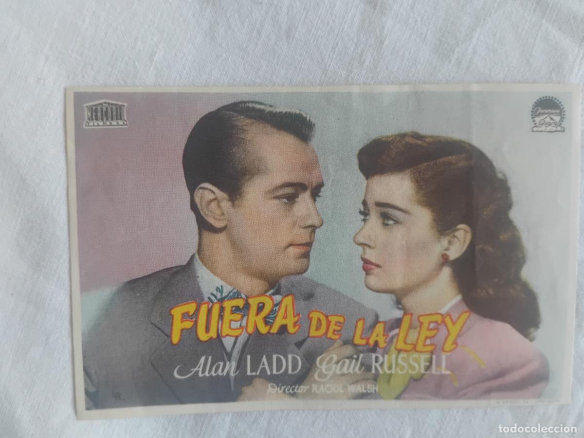 Cine: PROGRAMA DE CINE FUERA DE LA LEY. ALAN LADD. COLISEO CASTILLA. - Foto 1