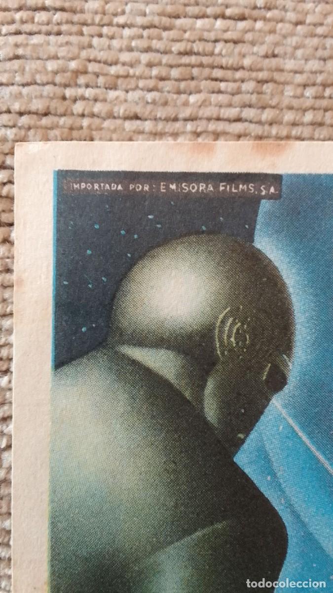 Cine: PROGRAMA DE CINE. ULTIMATUM A LA TIERRA. SOLIGO. DE MANO. - Foto 3