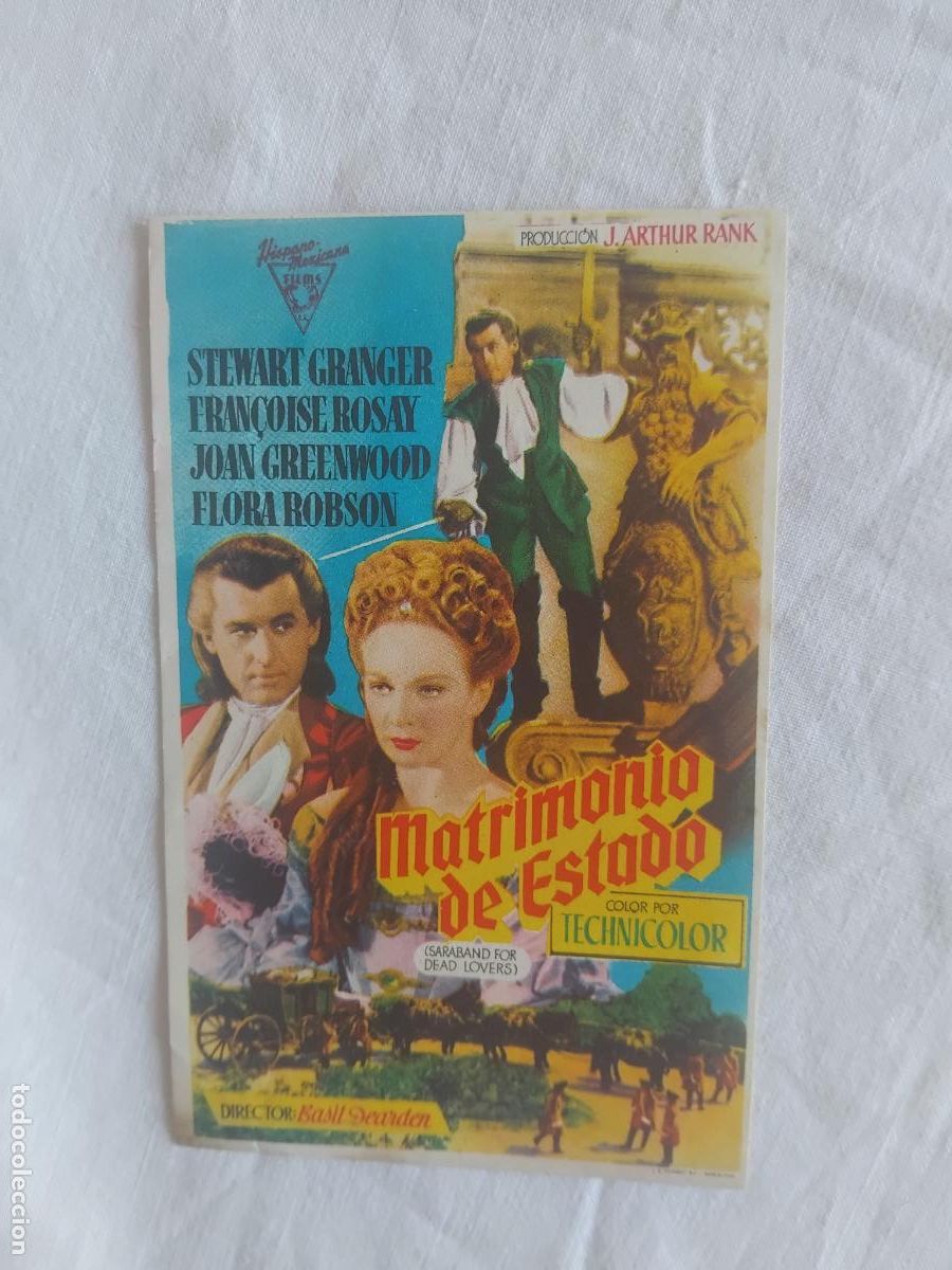 Cine: PROGRAMA DE CINE MATRIMONIO DE ESTADO. - Foto 1
