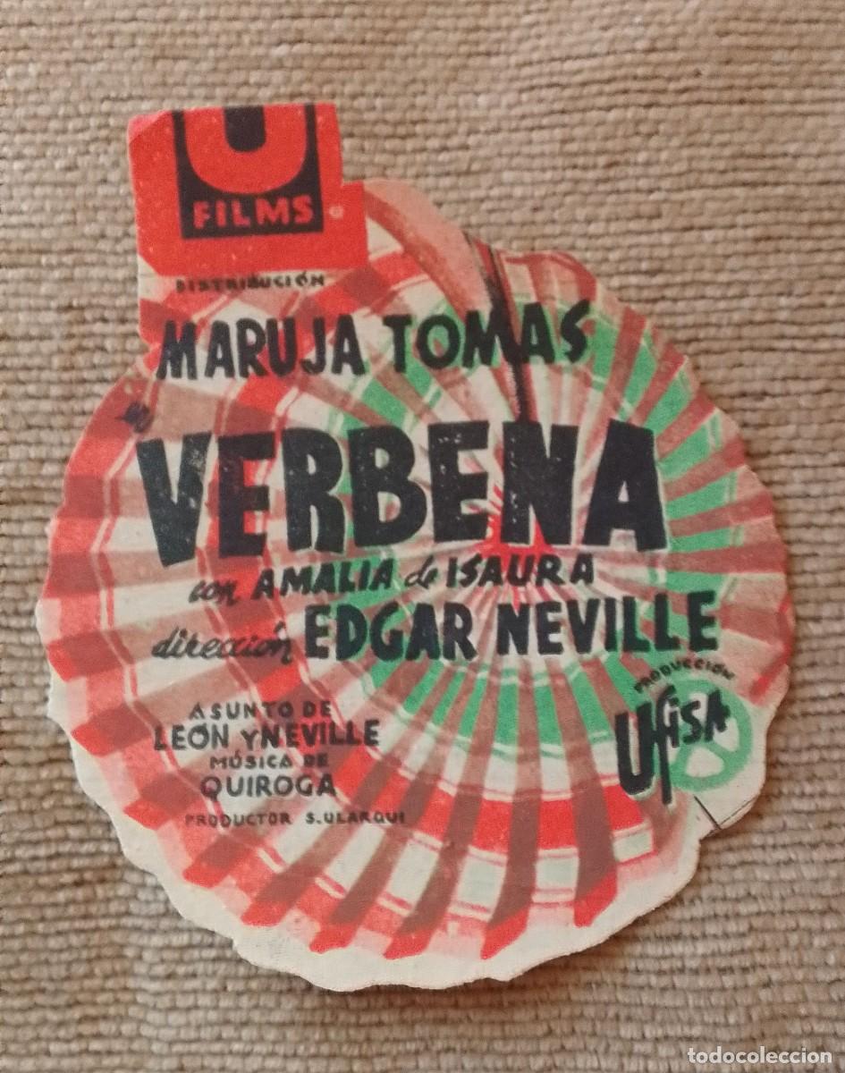 Cine: PROGRAMA DE CINE. VERBENA. AMALIA DE ISAURA. MARUJA TOMAS. PUBLI RIO CINEMA. DE MANO.