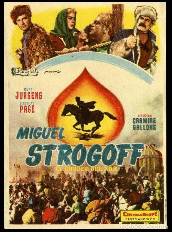 Cine: Q-04998- MIGUEL STROGOFF (Michel Strogoff) Curd J&uuml;rgens