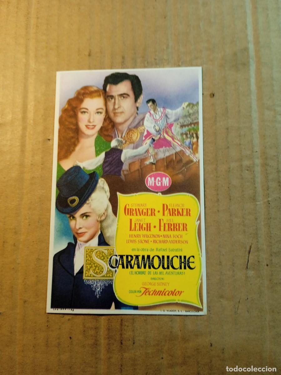Cine: FOLLETO DE MANO SIN PUBLCIDAD SCARAMOUCHE