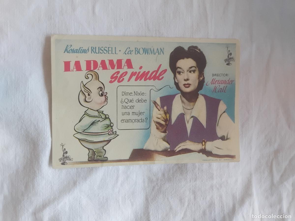 Cine: PROGRAMA DE CINE LA DAMA SE RINDE - Foto 1