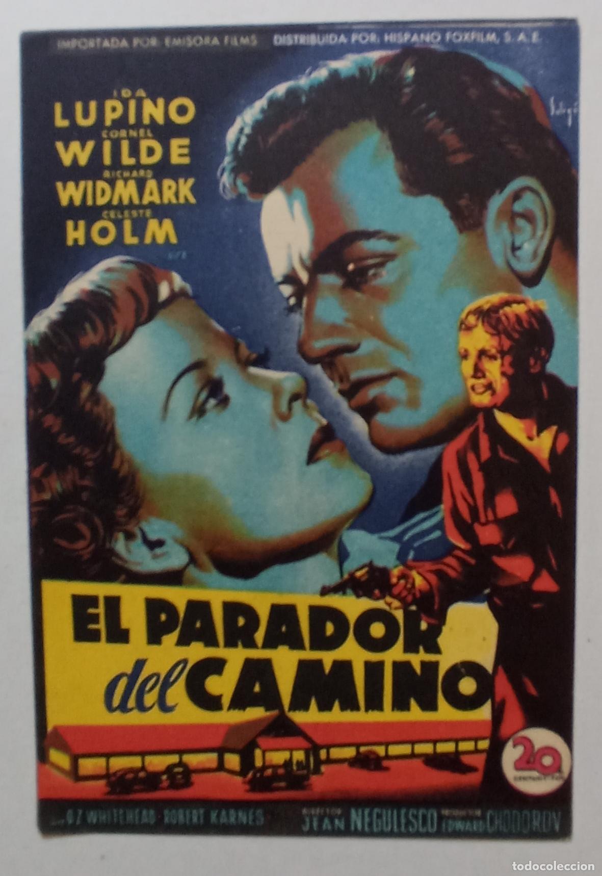 Cine: PROGRAMA DE CINE. IDA LUPINO. EL PARADOR DEL CAMINO. SOLIG&Oacute;.
