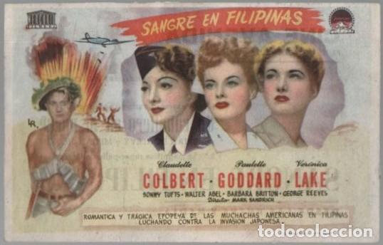 Cine: PROGRAMA DE CINE: SANGRE EN FILIPINAS PC-11481 - Foto 1