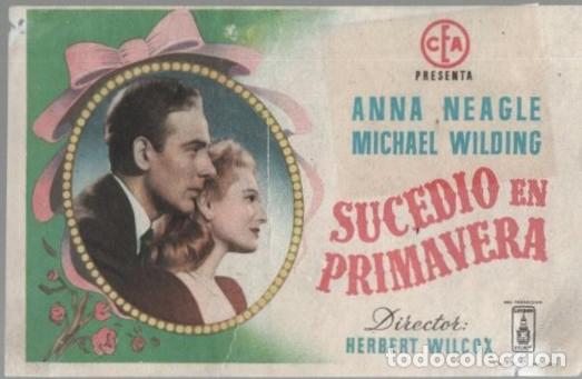 Cine: PROGRAMA DE CINE: SUCEDI&Oacute; EN PRIMAVERA PC-11482 - Foto 1
