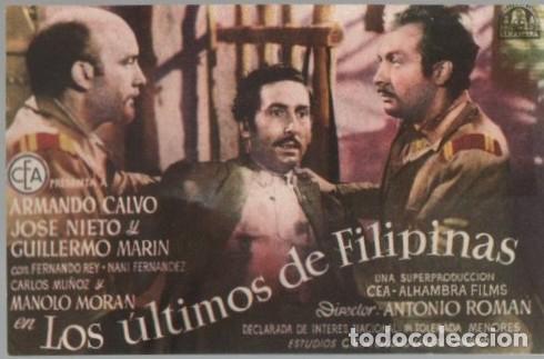 Cine: PROGRAMA DE CINE: LOS &Uacute;LTIMOS DE FILIPINAS PC-11484 - Foto 1