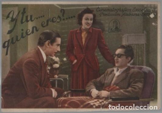 Cine: PROGRAMA DE CINE: Y TU &hellip; QUI&Eacute;N ERES?... PC-11486 - Foto 1