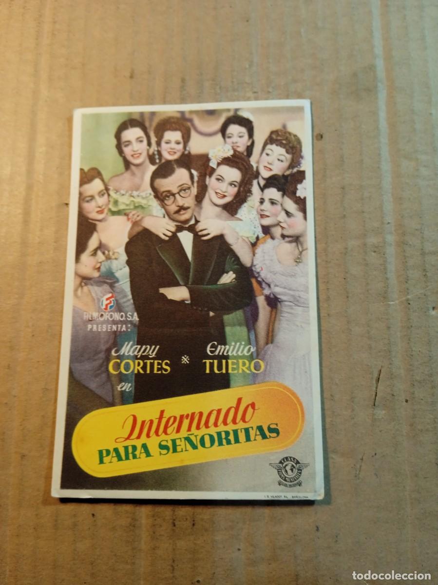 Cinema: FOLLETO DE MANO SIN PUBLICIDAD INTERNADO PARA SE&Ntilde;ORITAS