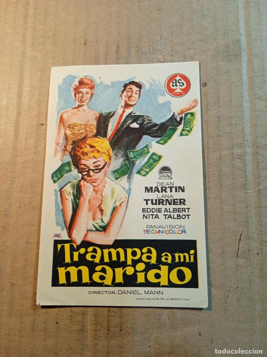 Cinema: FOLLETO DE MANO SIN PUBLICIDAD TRAMPA A MI MARIDO
