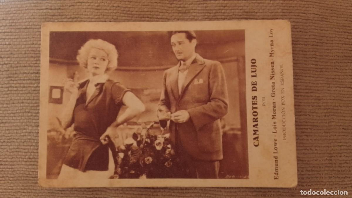 Cine: PROGRAMA DE CINE. CAMAROTES DE LUJO. FOX. TEATRO CIRCO CORTIS. DENIA. DE MANO. - Foto 1