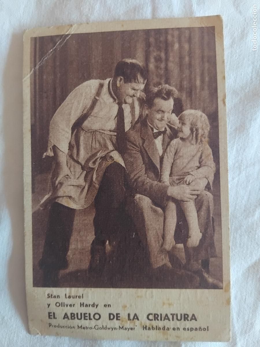 Cine: PROGRAMA CINE EL ABUELO DE LA CRIATURA. STAN LAUREL Y OLIVER HARDY. ODEON CINEMA SAN ANDRES.